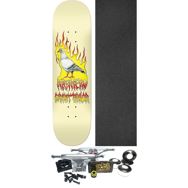 Anti Hero Skateboards Grant Taylor Pigeon Vision Skateboard Deck - 8.5" x 31.75" - Complete Skateboard Bundle